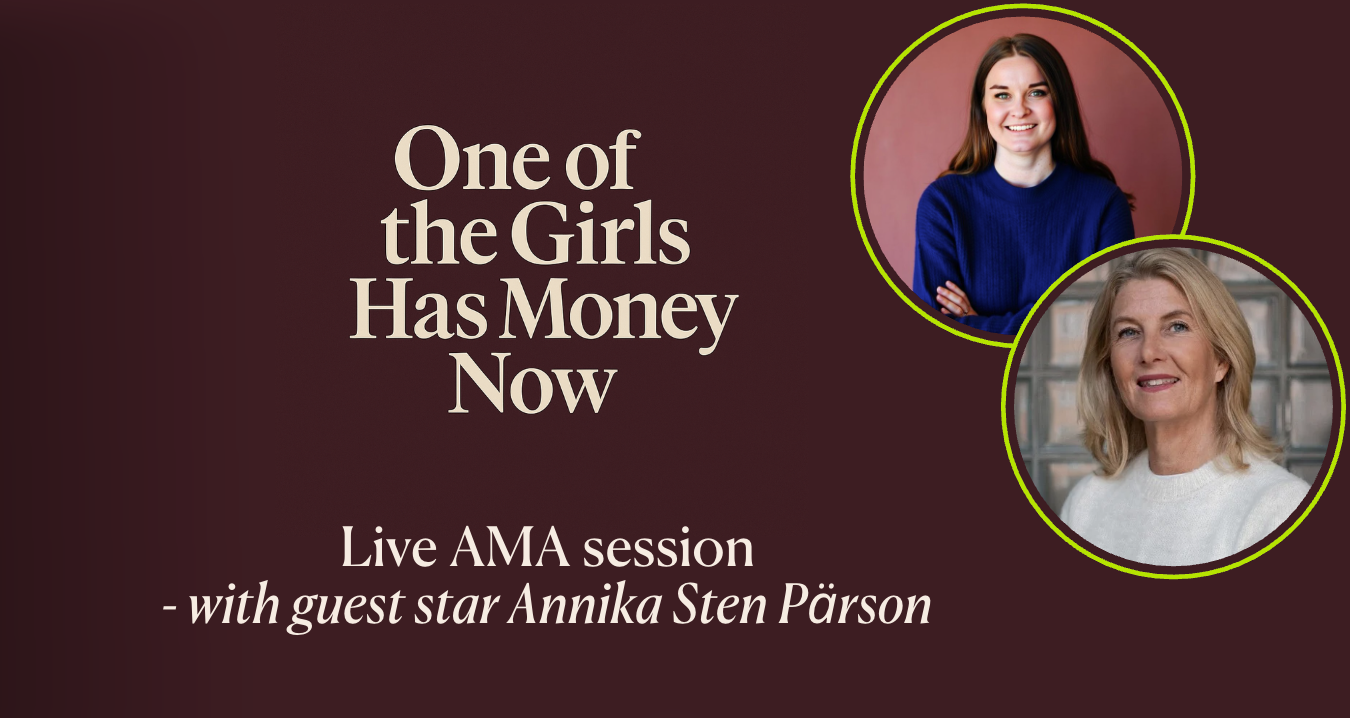 🎥  Recording: Live Ask-Me-Anything with Annika Sten Pärson