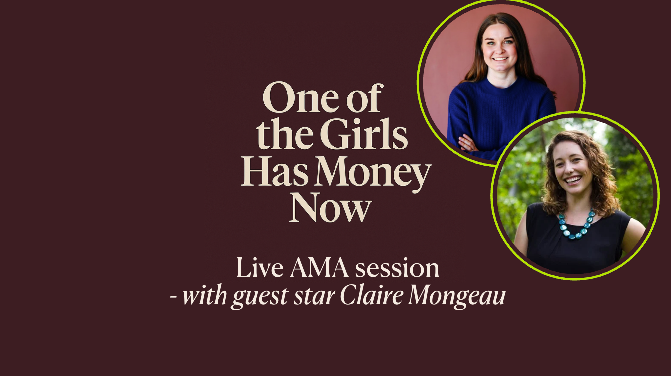 📺 Live Ask-Me-Anything with Guest Star Claire Mongeau
